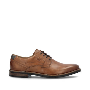 Rieker 13523-24 - Mens Formal Lace Shoe in Tan | Rieker Shoes | Wisemans | Bantry | Shoe Shop | West Cork | Munster