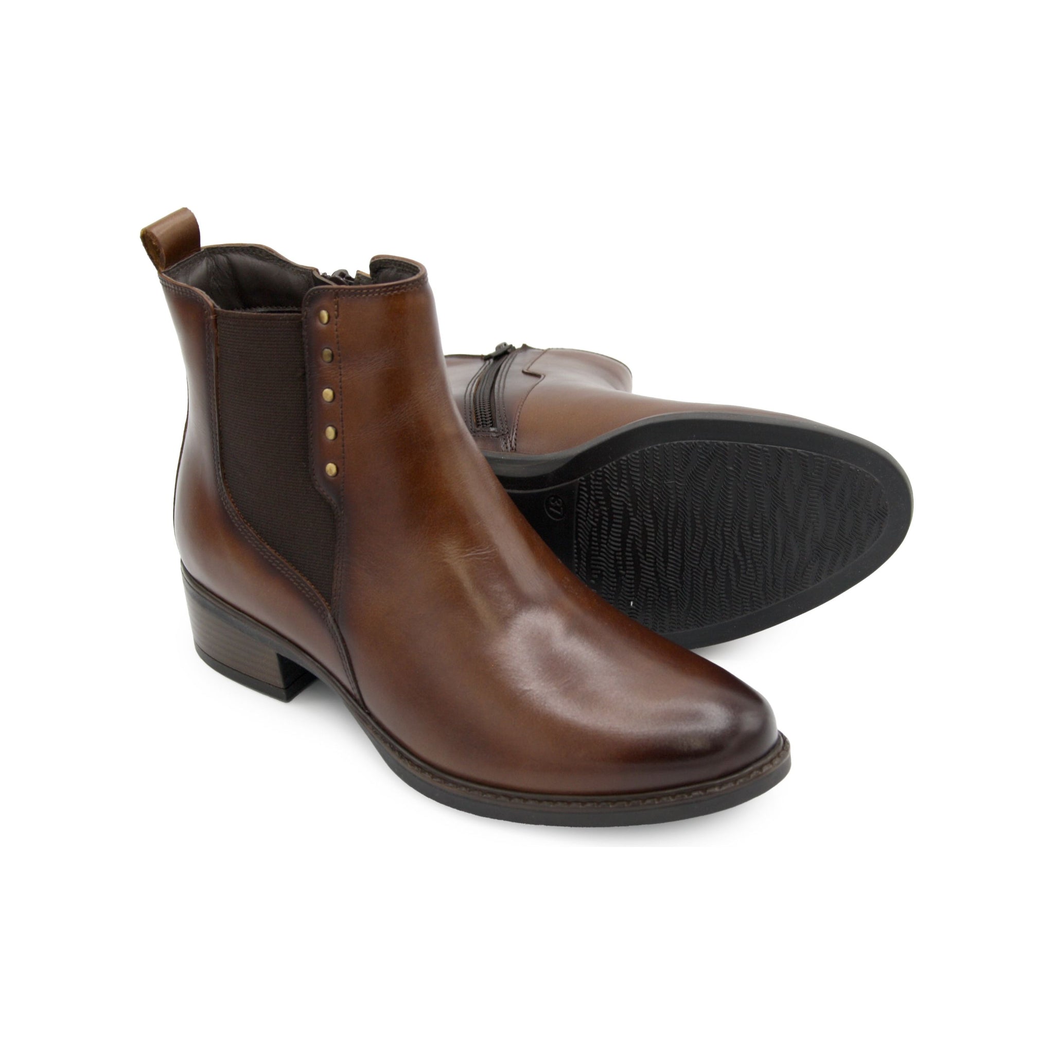 Dubarry Crest (1983) - Ladies Ankle Boot in Chestnut | Dubarry Shoes | Wisemans | Bantry | Shoe Shop | West Cork | Ireland