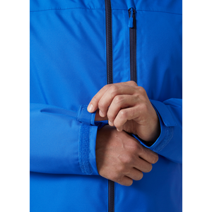 Helly Hansen Crew 2.0 Mid Layer Jacket -  Mens BLUE Jacket ( 34444 )