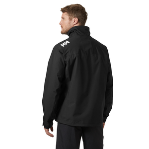 Helly Hansen Crew 2.0 Mid Layer Jacket -  Mens Black Jacket ( 34444 )