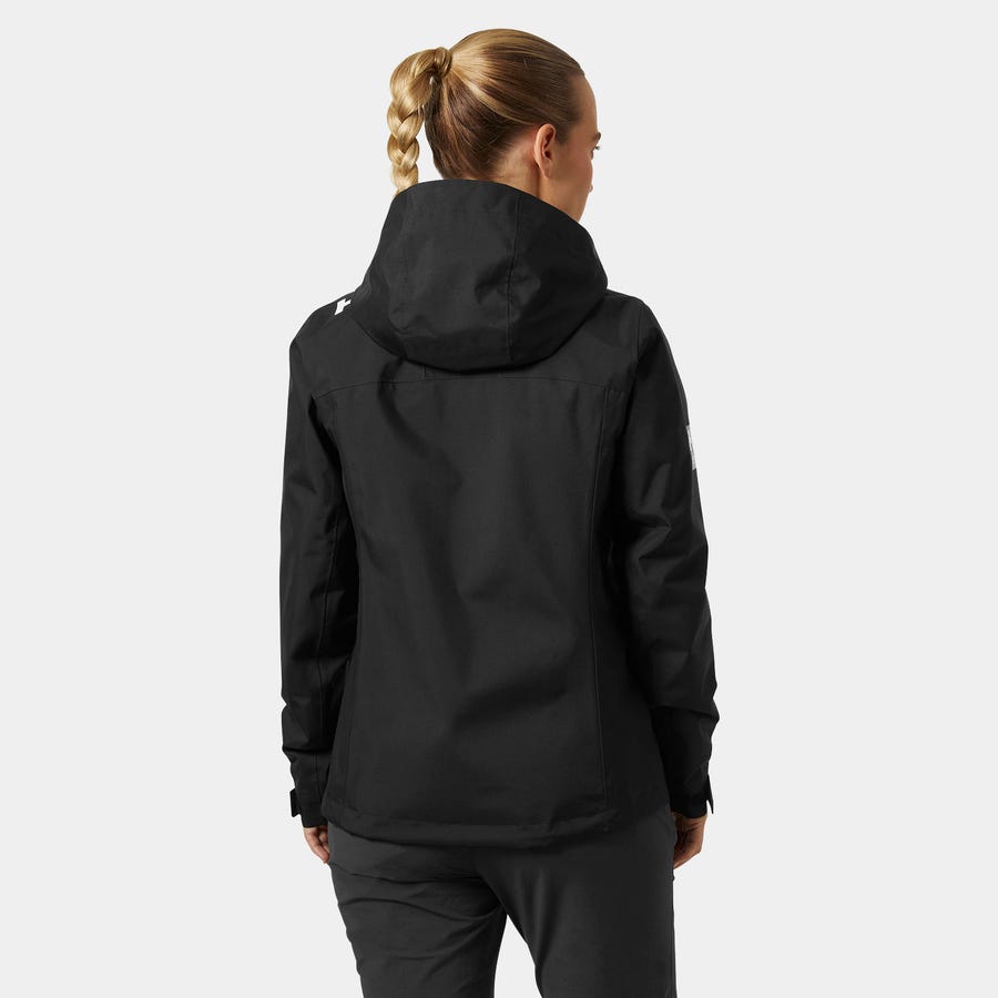 Helly Hansen Crew Midlayer 2.0 Insulated - Ladies Jacket with Hood -Black (34447)