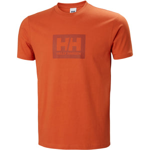 Helly Hansen Box T-Shirt (53285_179) - Mens T-Shirt in Terracotta. Helly Hansen | Clothing & Footwear | Wisemans | Bantry | West Cork | Ireland
