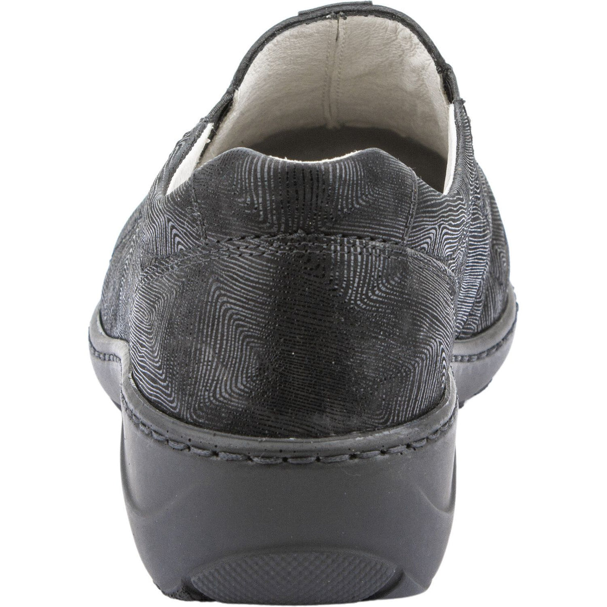 Waldlaufer Kya(607504)- Ladies Extra Wide Fit Slip-On Shoes in Black ...