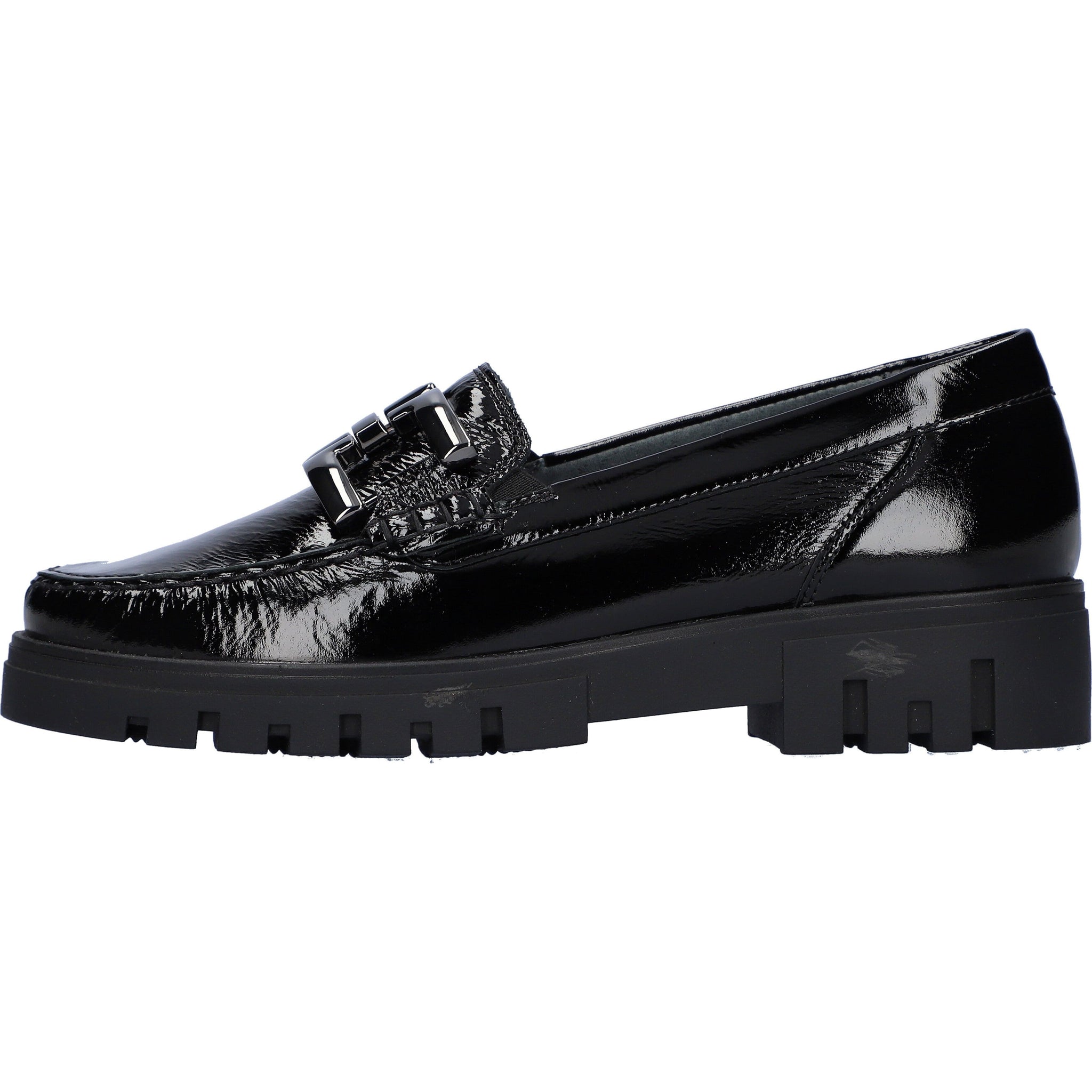 Waldlaufer Serena (723508) -- Ladies Loafer in Black Patent | Waldlaufer Shoes | Wide Fit Shoes | Wisemans | Bantry | Shoe Shop | Munster