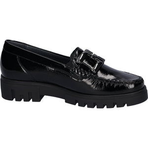 Waldlaufer Serena (723508) -- Ladies Loafer in Black Patent | Waldlaufer Shoes | Wide Fit Shoes | Wisemans | Bantry | Shoe Shop | Munster