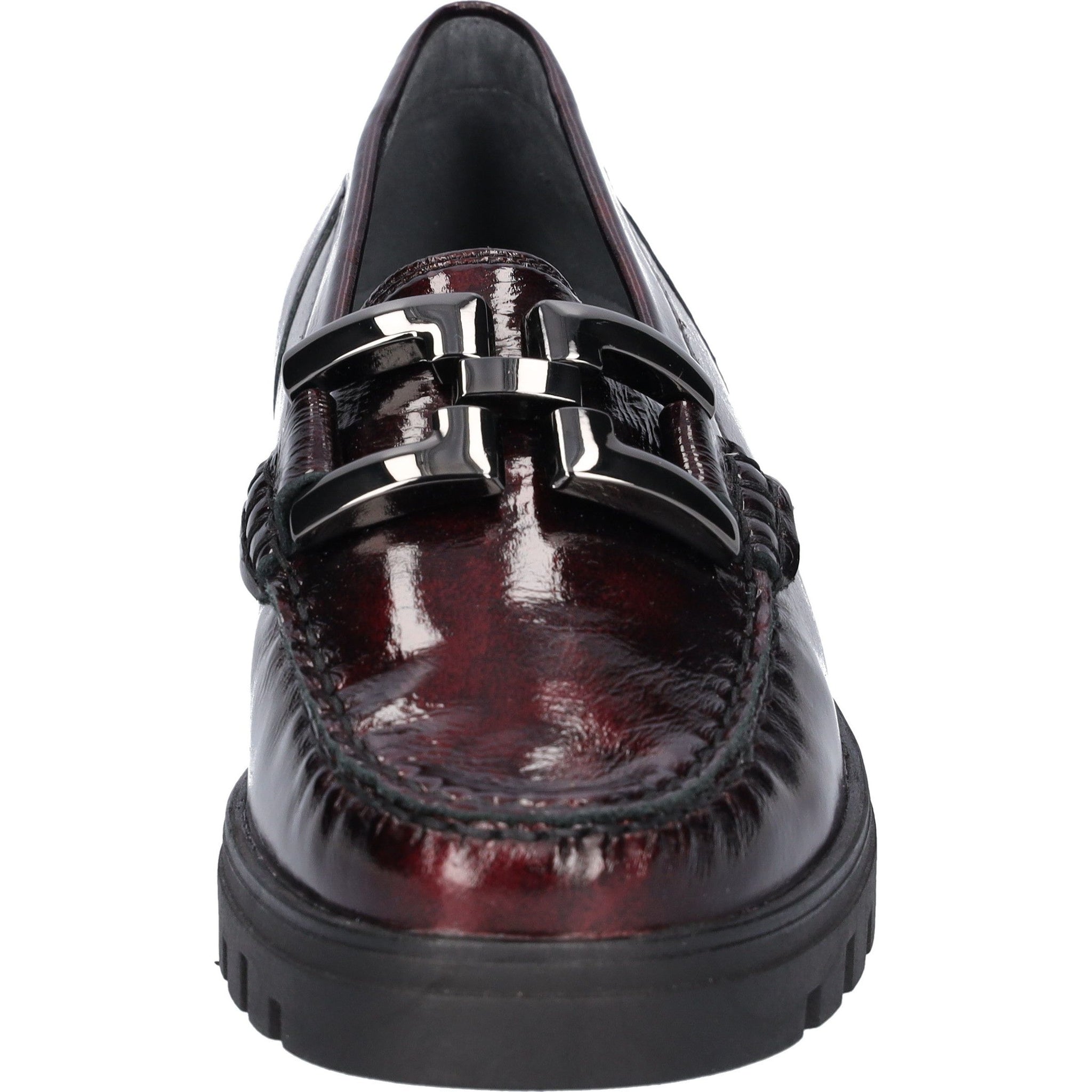 Waldlaufer Serena (723508) -- Ladies Loafer in Burgandy Patent | Waldlaufer Shoes | Wisemans | Bantry | Shoe Shop | Munster