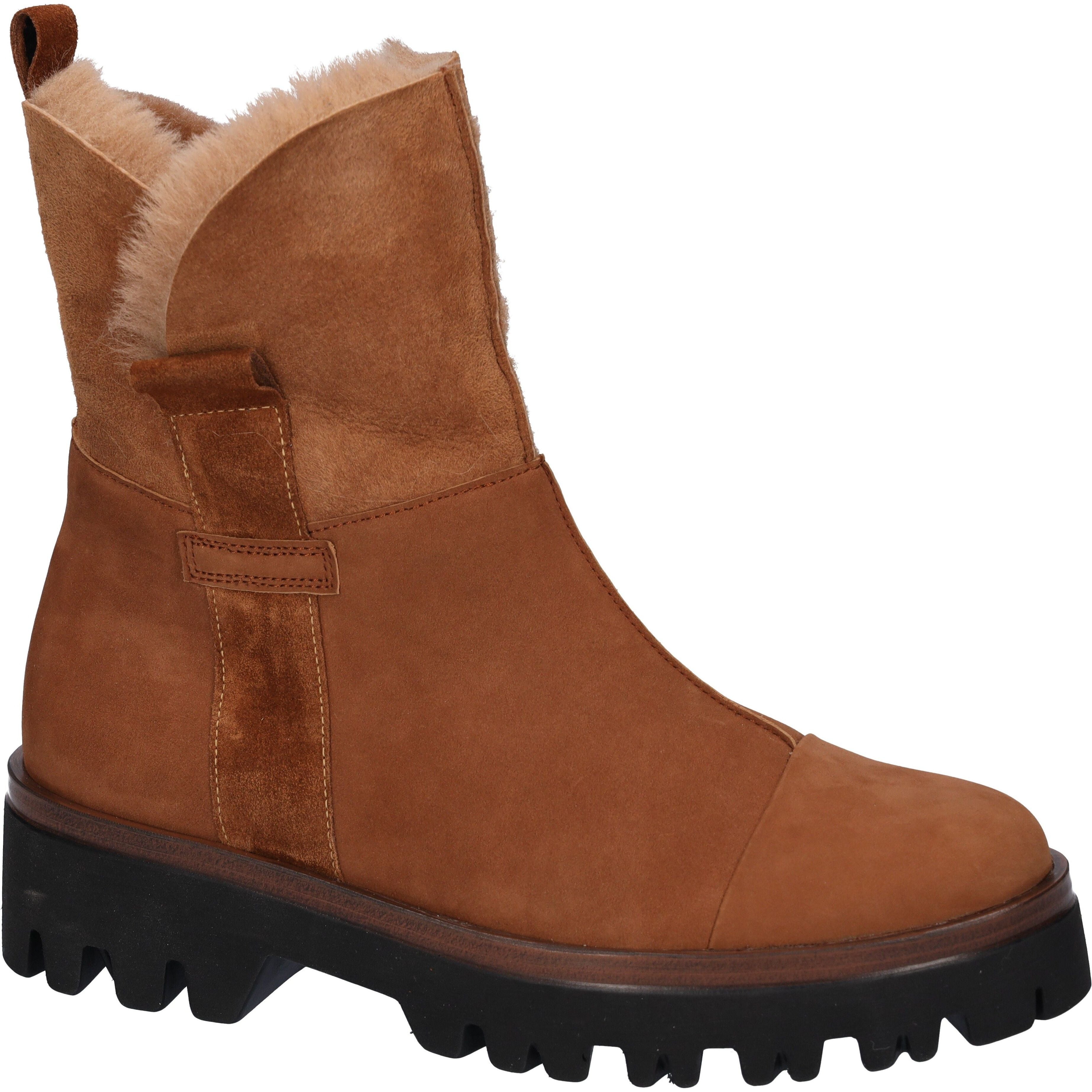 Waldlaufer H-London (732804) - Ladies Boot in Tan Suede | Waldlaufer | Wide Fit Shoes | Wisemans | Bantry | Shoe Shop | West Cork | Munster | Ireland