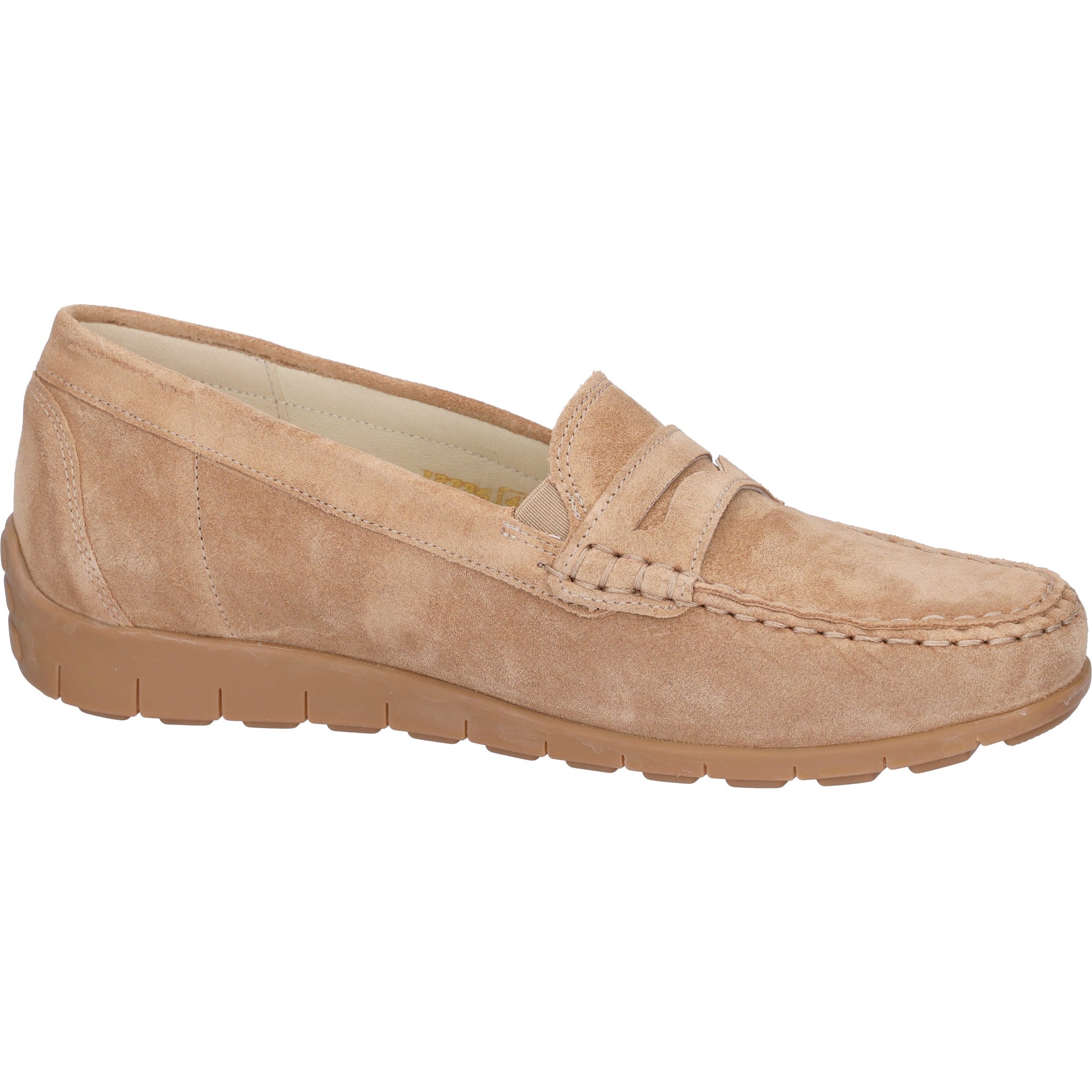 Waldlaufer H-Lucy (785508)- Ladies Slip On Moccassin in Toffee. Waldlaufer | Wide Fit Shoes | Wisemans | Bantry | West Cork | Ireland 