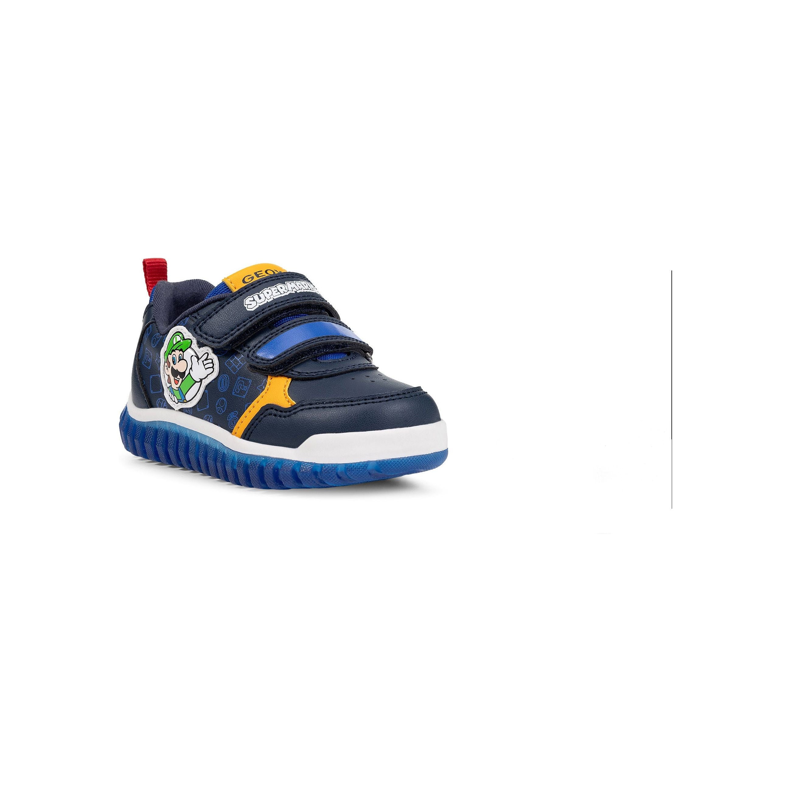 GEOX Lightyloo (465ZCB) -Kids Velcro Trainer in Navy with Lights | Geox Shoes | Wisemans | Bantry | Shoe Shop | West Cork | Ireland