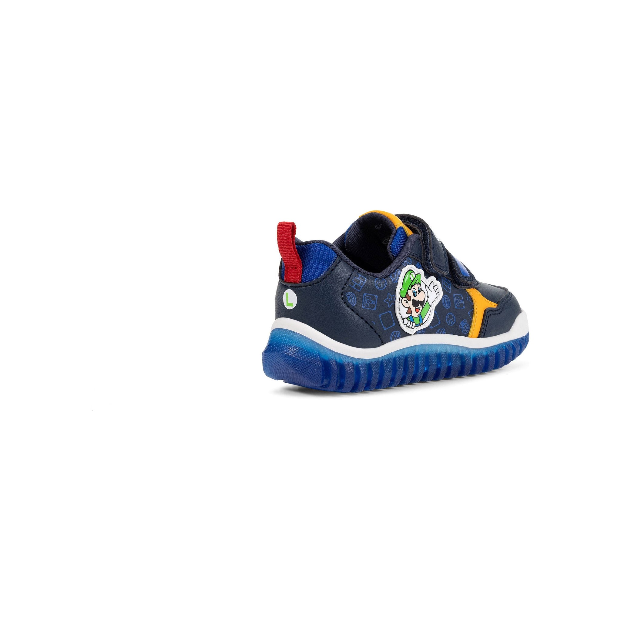 GEOX Lightyloo (465ZCB) -Kids Velcro Trainer in Navy with Lights | Geox Shoes | Wisemans | Bantry | Shoe Shop | West Cork | Ireland