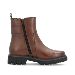 Remonte D1W74 - Ladies Chelsea Boot in Brown | Remonte | Wisemans | Bantry | Shoe Shop | Cork | Ireland.