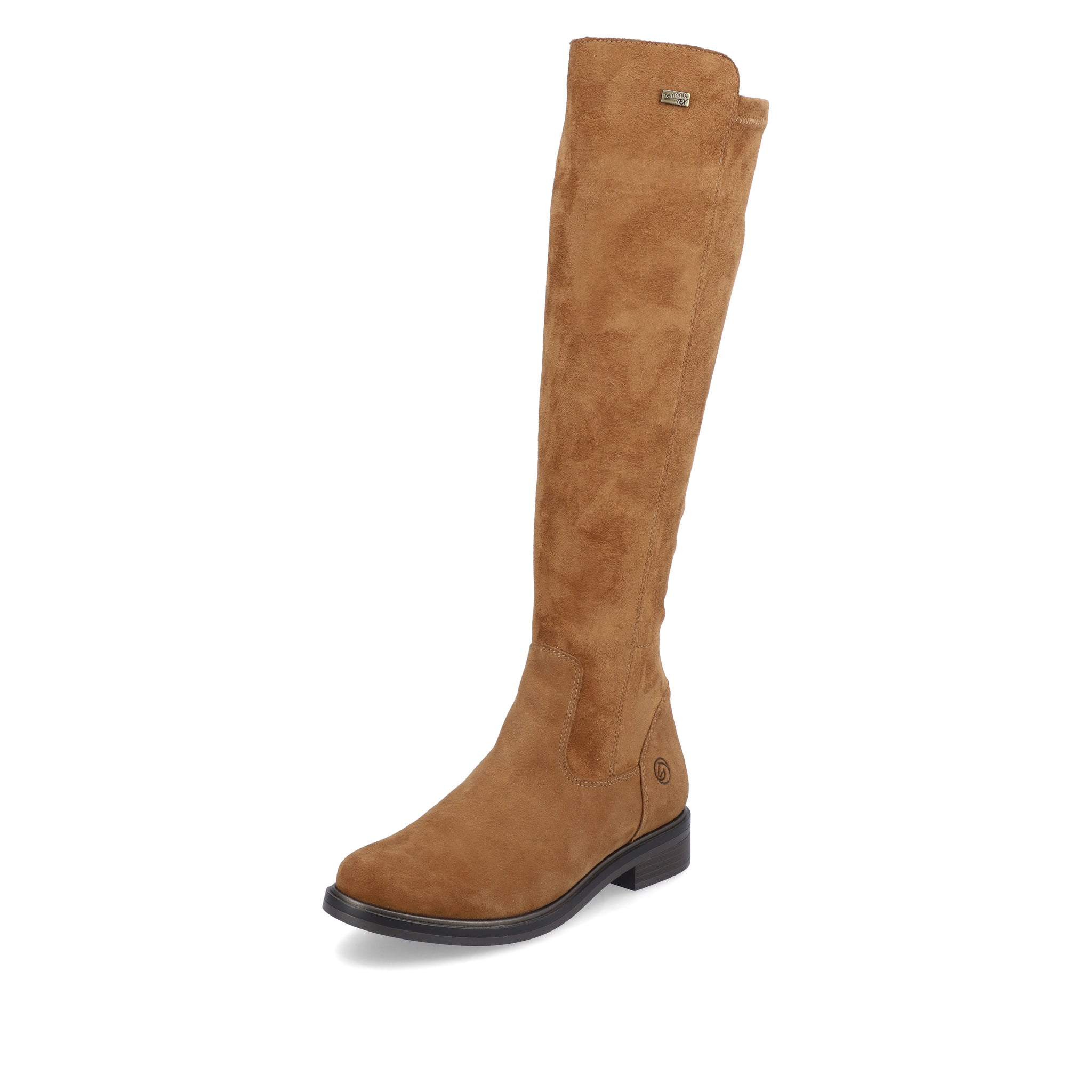 Remonte D8387 - Ladies Tall Boot with side zip in Tan | Remonte Shoes | Wisemans | Bantry | Shoe Shop | Cork | Ireland