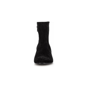 Gabor Abbey (35.680.17)- Ladies Low Heel Ankle Boot in Black Suede . Gabor | Wisemans | Bantry | Shoe Shop | West Cork | Ireland