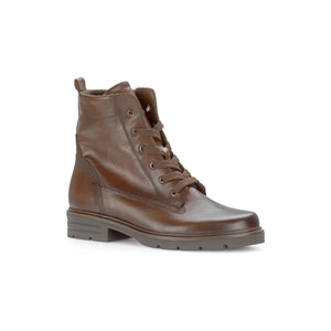 Gabor Tara (54.651.24) - Ladies Lace Boot with Zip in Brown Leather | Gabor | Wisemans | Bantry | West Cork | Ireland