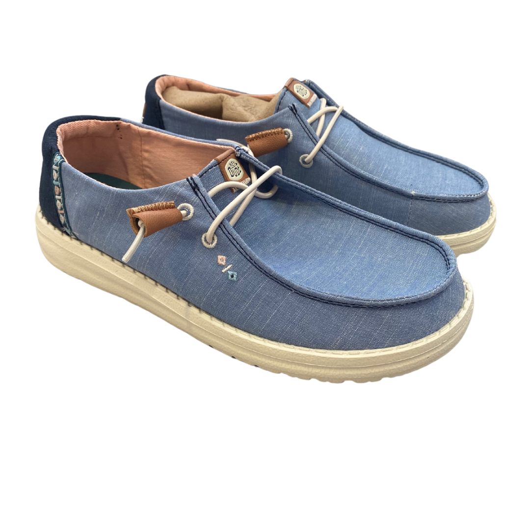 Hey Dude Wendy - Canvas Shoe in Sky Blue | Hey Dude | Wisemans | Bantry | Shoe Shop | West Cork | Munster | Ireland 