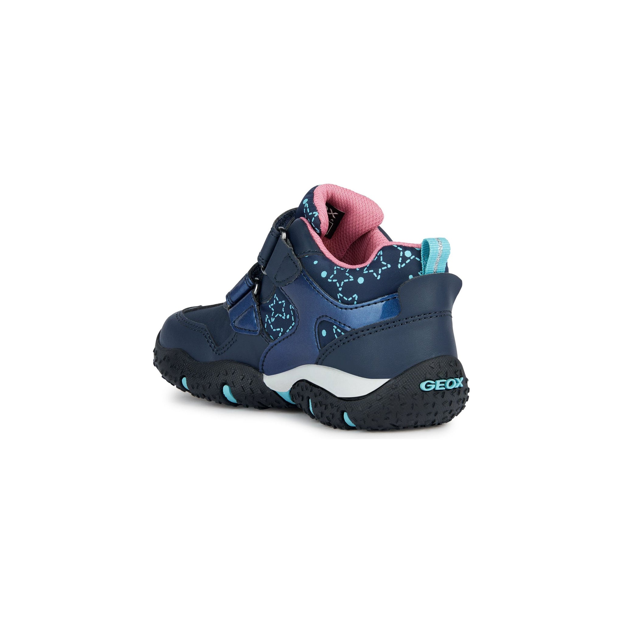 Geox Baltic (J26H1A)- Girls Waterproof Velcro Boot in Navy | Geox Shoes | Childrens Shoe Fitting | Wisemans | Bantry | West Cork | Ireland