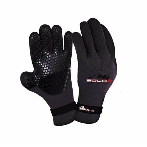 SOLA 3mm TITANIUM DOUBLE LAYER Swim Gloves