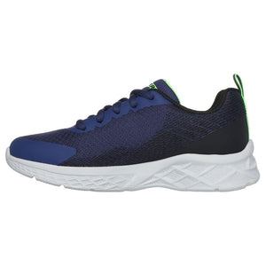 Sketchers Microspec Plus - Kids Trainer Trainer in Navy/Lime | Wisemans | Bantry | Co. Cork | Shoe Shop