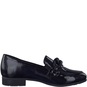 Jana 8-24260-41 - Ladies Loafer Slip On in Black Patent | Jana | Wisemans | Bantry | Shoe Shop | West Cork | Munster | Ireland