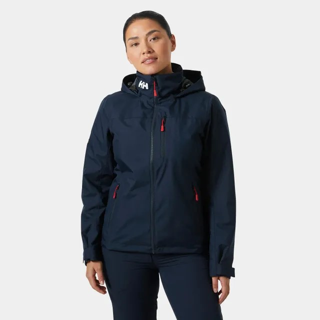 Helly Hansen Crew Midlayer 2.0 Insulated - Ladies Jacket with Hood -Black (34447)