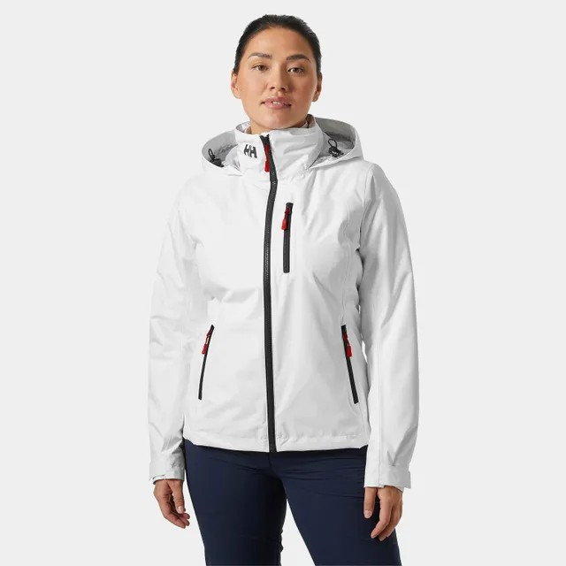 Helly Hansen Crew Midlayer 2.0 Insulated - Ladies Jacket with Hood - White (34447)