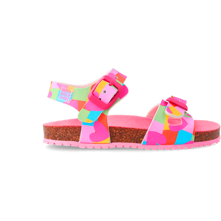 Agatha Ruiz De La Prada 232965 - Girls Sandal in Pink MulticolourAgatha Ruiz De La Prada | Childrens Shoes | Personal Fitting Service | Wisemans | Bantry | West Cork | Munster | Ireland
