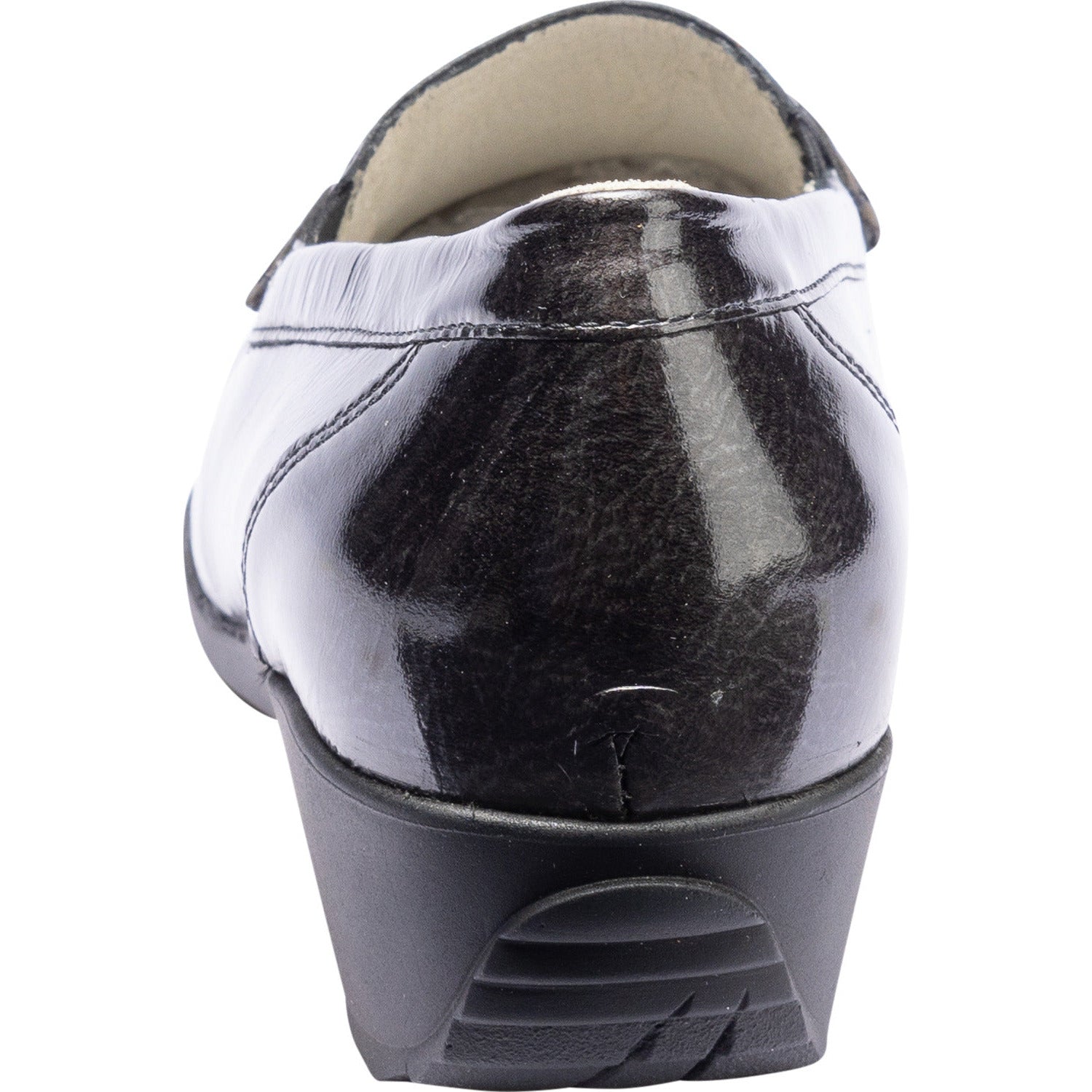 Waldlaufer Hanin (348501) - Ladies Slip On Shoe in Black Patent |