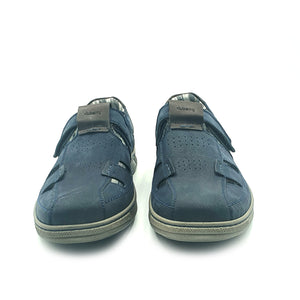 Dubarry Saddler (5838)  - Mens Closed Toe Sandal in Navy Nubuck . Dubarry Of Ireland | Mens & Ladies Shoe | Wisemans | Bantry | West Cork | Ireland