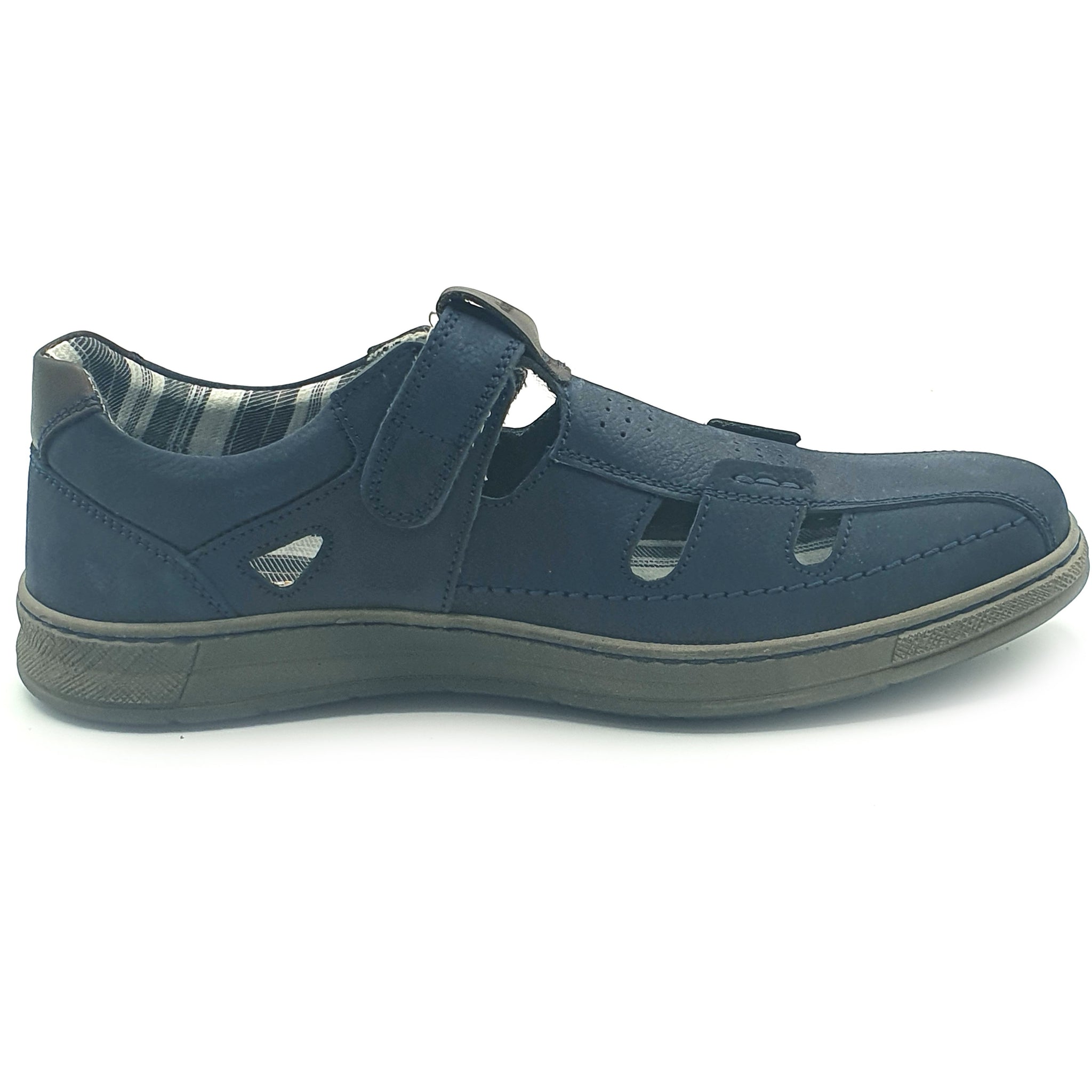 Dubarry Saddler (5838)  - Mens Closed Toe Sandal in Navy Nubuck . Dubarry Of Ireland | Mens & Ladies Shoe | Wisemans | Bantry | West Cork | Ireland