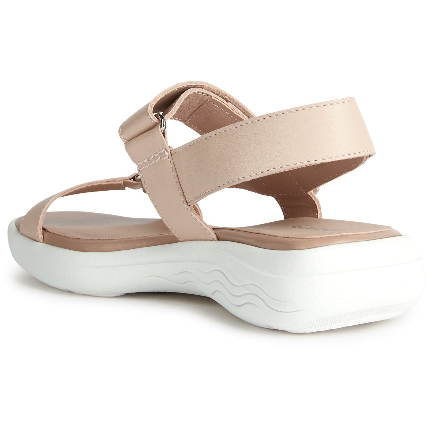 GEOX Spherica (D25ADA) - Ladies Sandal in Nude. Geox Shoes | Wisemans | Bantry | West Cork | Ireland