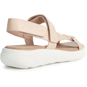 GEOX Spherica (D25ADA) - Ladies Sandal in Nude. Geox Shoes | Wisemans | Bantry | West Cork | Ireland