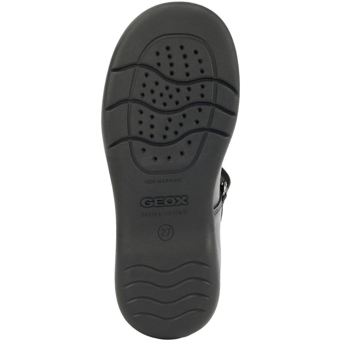 Geox Naimara J16FHB - Girls Mary Jane Velcro Shoe in Black | Geox Shoes | Back to School | Wisemans | Bantry | West Cork | Munster | Ireland