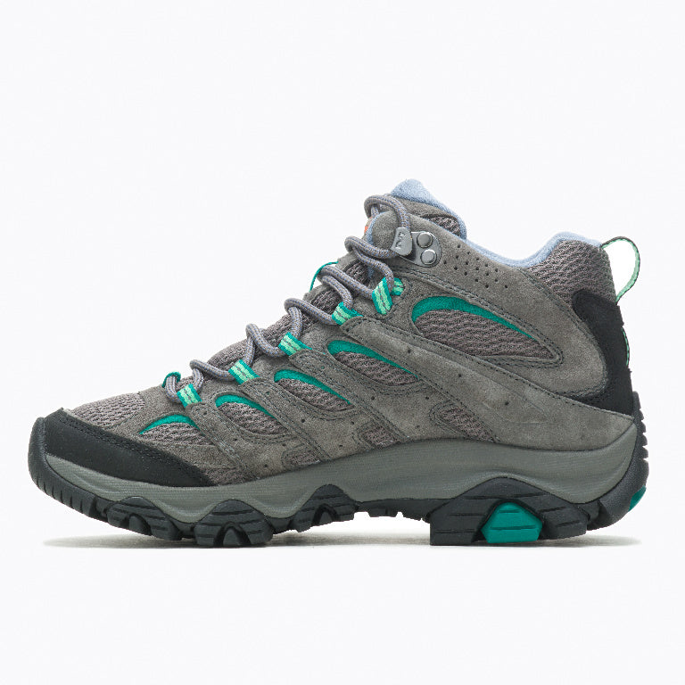 Merrell Moab Mid GTX (J500236) - Ladies GOre-Tex Hiking Boot in Grey/Green . Merrell Shoes & Boots  | Wisemans | Bantry | West Cork | Ireland