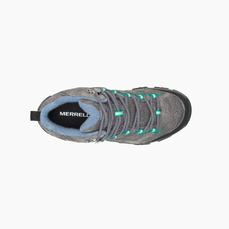 Merrell Moab Mid GTX (J500236) - Ladies GOre-Tex Hiking Boot in Grey/Green . Merrell Shoes & Boots  | Wisemans | Bantry | West Cork | Ireland