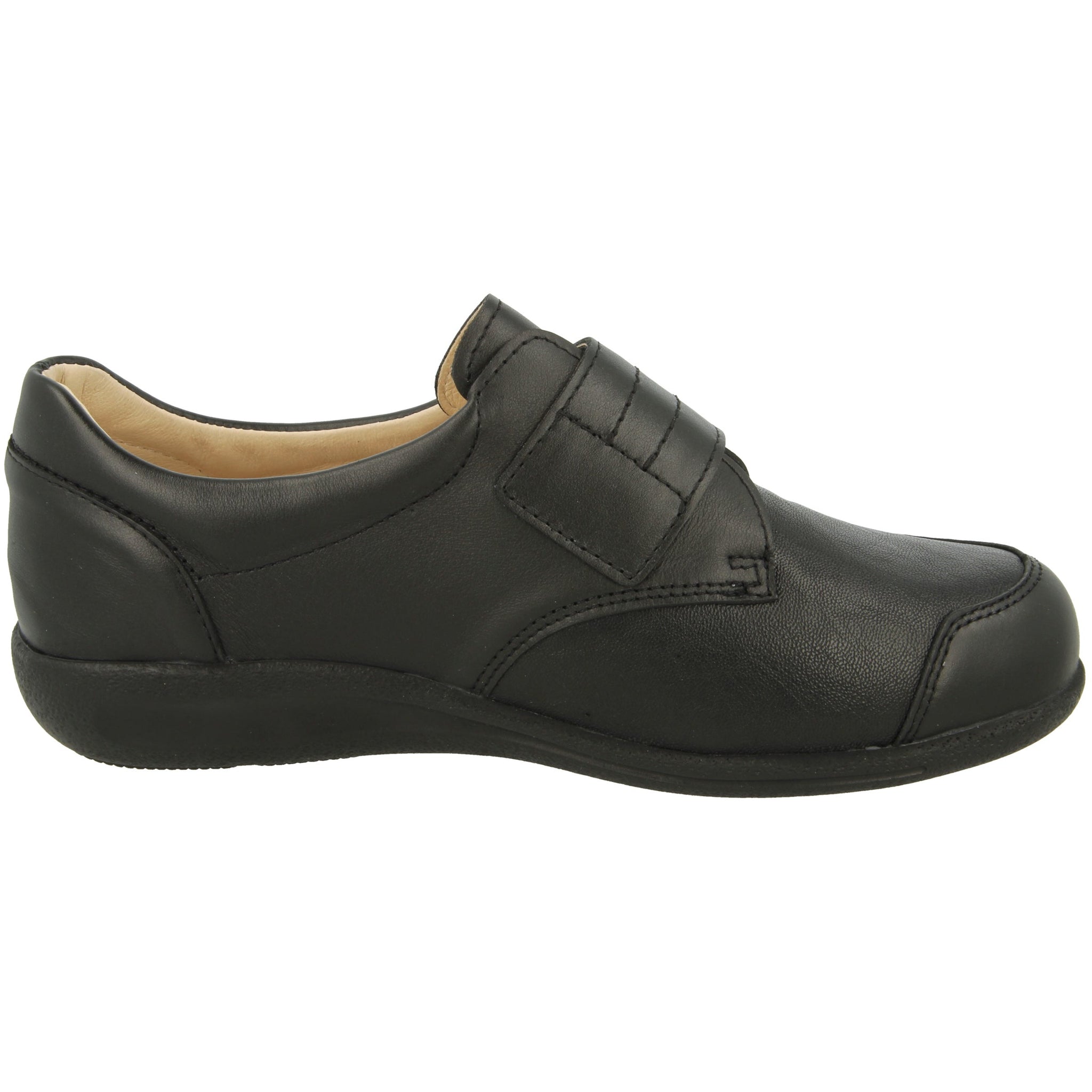 Easy B Royston (68182)- Ladies Wide Fit Velcro Shoe In  Black in 2V . Easy B Shoes | Wide Fit Shoes | Personal Shoe Fitting Service | Wisemans | Bantry | West Cork | Munster | Ireland