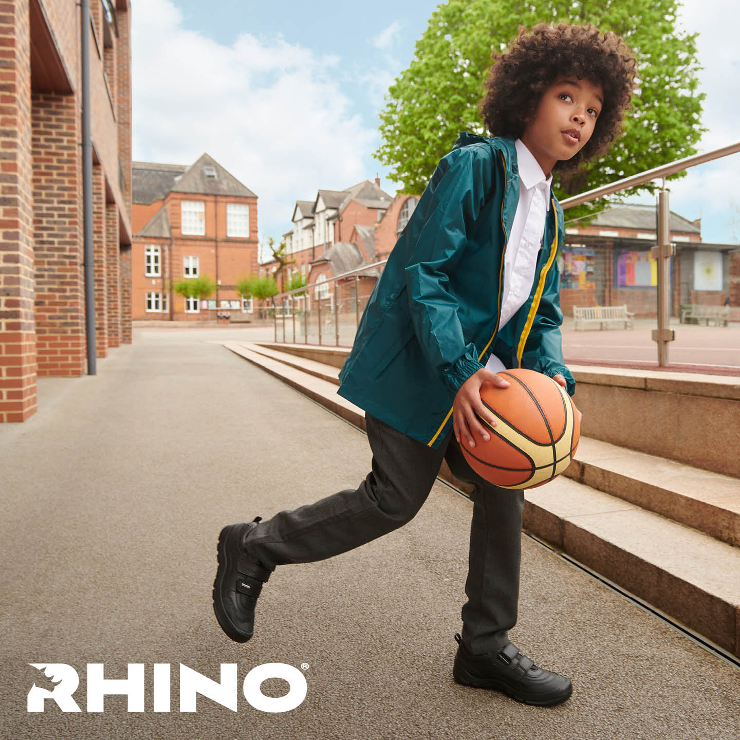 Start-Rite Rhino 8237_7 - Boys Velcro Shoe in Black. Start-Rite Shoes | Back 2 School | Wisemans | Bantry | West Cork | Munster | Ireland