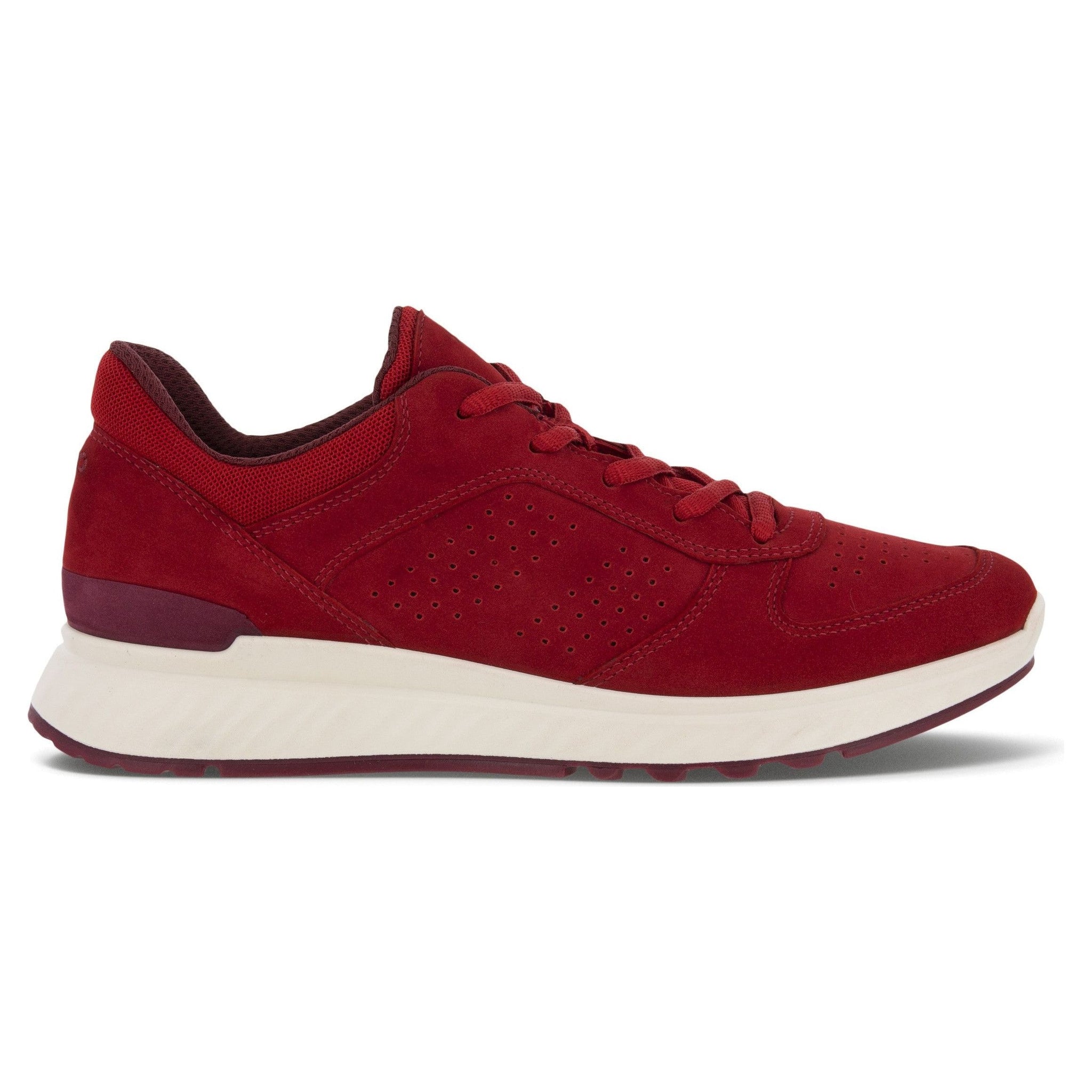 ECCO Exostrike  (835313) - Ladies Lace Trainer in Chilli Red. ECCO Shoes l Wisemans | Bantry | West Cork | Ireland